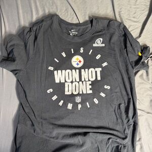 Pittsburgh Steelers Nike Black 'Won Not Done' T-Shirt